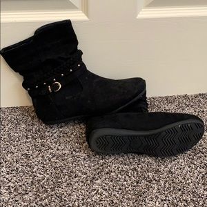 Black booties